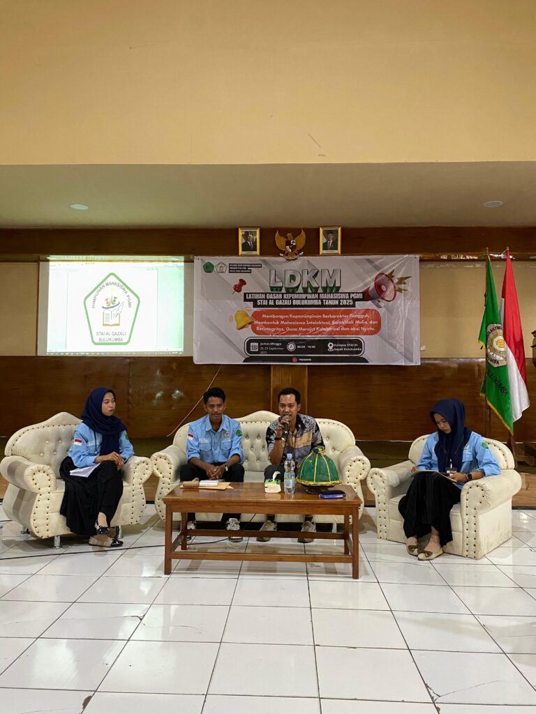 HMPS PGMI STAI Al-Gazali Gelar Latihan Dasar Kepemimpinan Mahasiswa