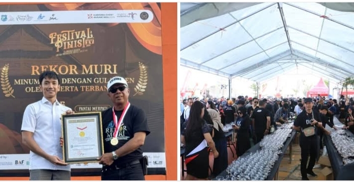 Pecahkan Rekor MURI Minum Kopi dengan Gula Aren Oleh Peserta Terbanyak, Bupati Andi Utta Apresiasi Kerukunan Masyarakat Bulukumba