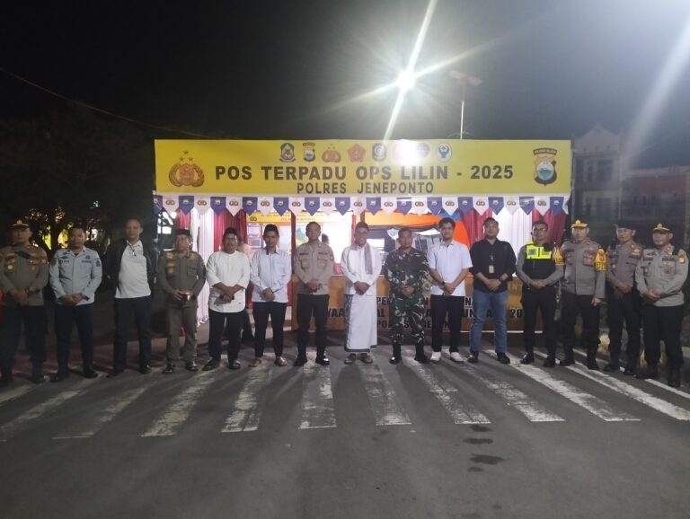 Kapolres Jeneponto Ikuti Pemantauan Kamtibmas Nasional via Zoom Pimpinan Kapolri
