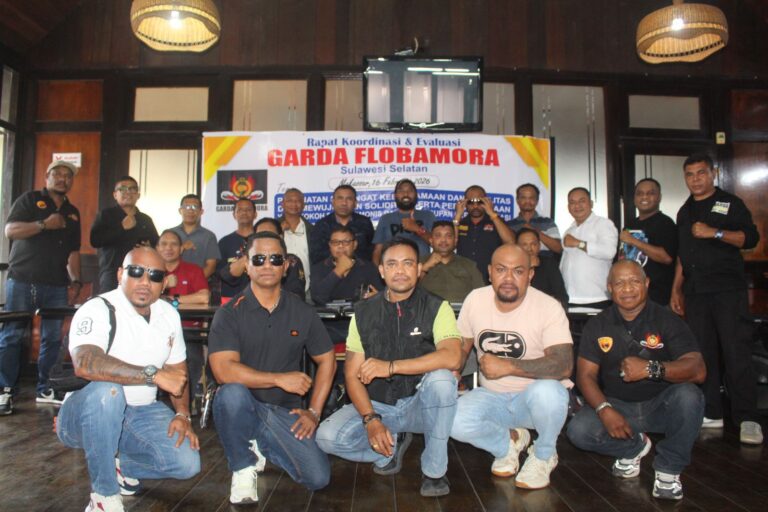 Garda Flobamora Sulsel Perkuat Solidaritas dan Profesionalisme Lewat Rapat Koordinasi & Evaluasi